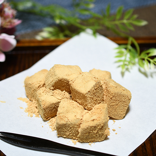 【北海道製造】わらび餅カット（きなこ）1kg
